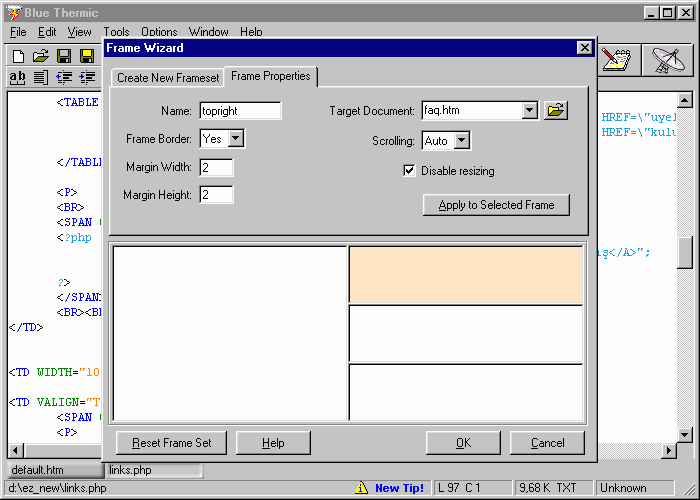 Screenshot, click to enlarge