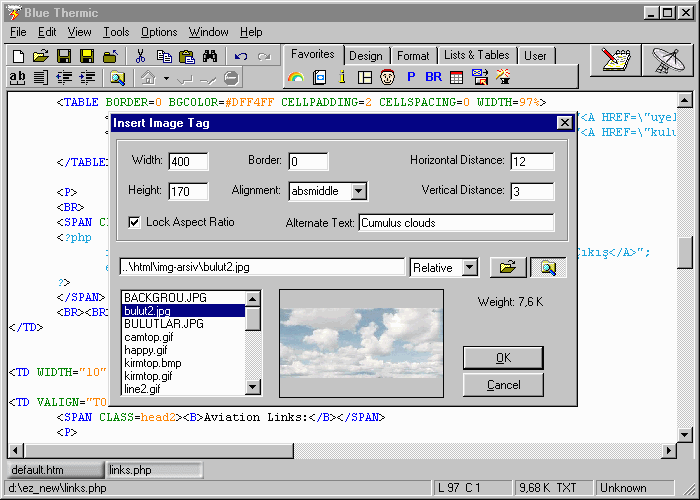 Screenshot, click to enlarge